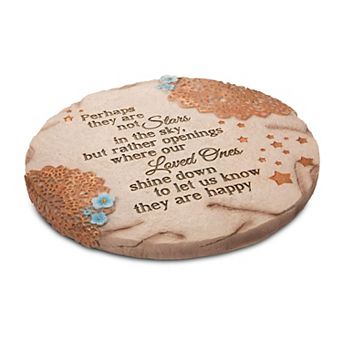 10-Inch Weather-Resistant Memorial Garden Stone: A Thoughtful Tribute for Loved Ones