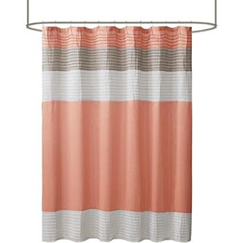 72x72" Microfiber Fabric Shower Curtain, Elegant Design, Machine Washable, OEKO-TEX Certified