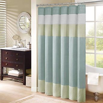 72x72" Microfiber Fabric Shower Curtain, Elegant Design, Machine Washable, OEKO-TEX Certified