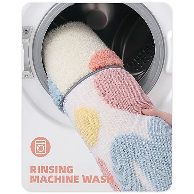 Luxury Soft Bath Mat: Non-Slip, Machine Washable, Water Absorbent, Cute Design, Perfect for Home Dec