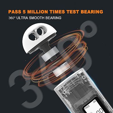 Ropeless Jump Rope: Cord-Free, Tangle-Free, Ergonomic Handles, LED Display, Adjustable Length