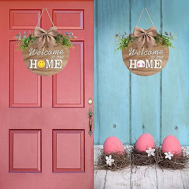 Seasonal Welcome Home Sign: 21 Changeable Icons for Year-Round Front Porch Decor