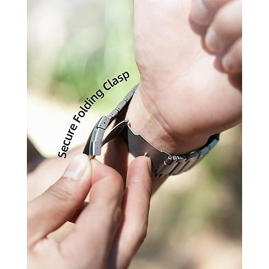 Grade 2 Titanium Apple Watch Ultra 2 Band: Lightweight, Durable, & Adjustable for 49mm Models