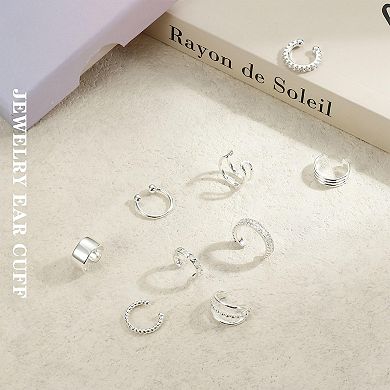 ZUQIETA Clip-On Ear Cuffs for Women - No Piercing Gold Plated & Lightweight