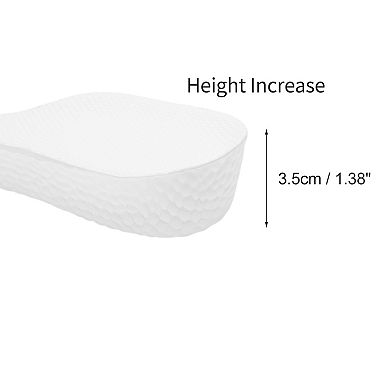 2 Pair Invisibility Height Increase Half Pad Sport Shoe Inserts 1.38"