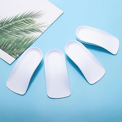 2 Pair Invisibility Height Increase Half Pad Sport Shoe Inserts 1.38"