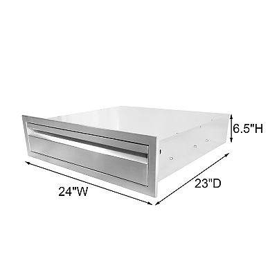Stainless Steel Outdoor Kitchen Drawers