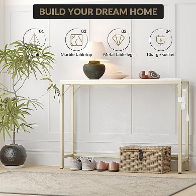 39.4" Narrow Console Table