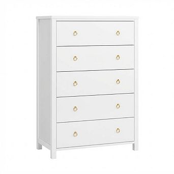Chest of 5 Drawers in Tall Dresser