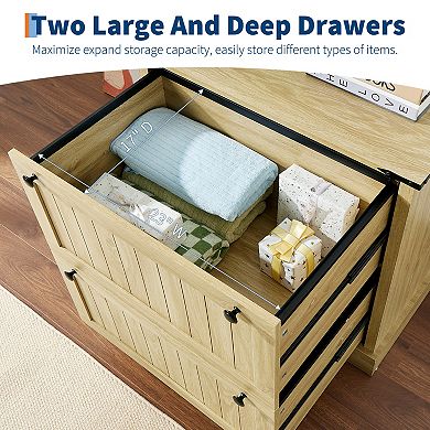 File Cabinets with 2 Drawers