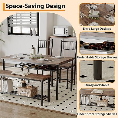 Dining Table Set for 4
