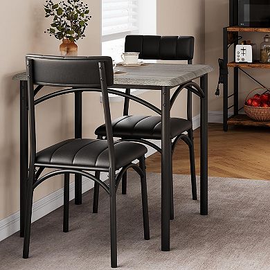 3-Piece Dining Table Set for 2