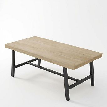 Industrial Dining Table for 6-8 People