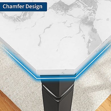 79" Large Industrial Dining Room Table