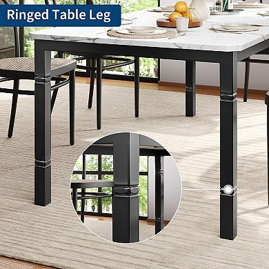 79" Large Industrial Dining Room Table