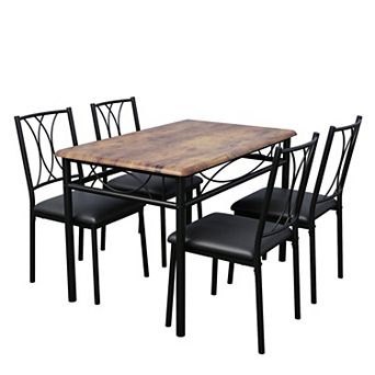 5 pc Dining Table Set for 4