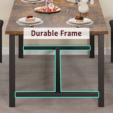 3-Piece Extendable Wooden Dining Set