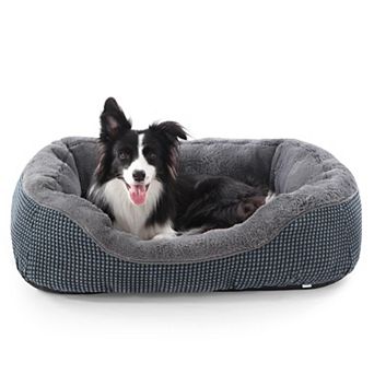 Washable Calming Dog Bed Anti-Slip Warming Durable