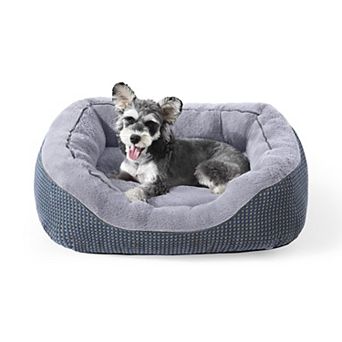 Washable Calming Dog Bed Anti-Slip Warming Durable