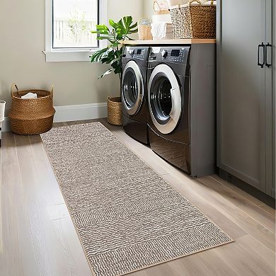 Collection Indoor Area Rug Handmade Flat Weave Wool Cotton for Living Room, Bedroom