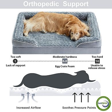 Large Dog Couch Bed Waterproof Non-Skid Washable