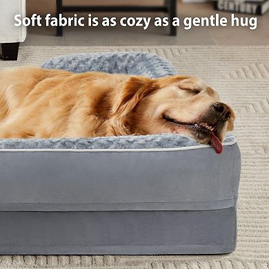 Large Dog Couch Bed Waterproof Non-Skid Washable