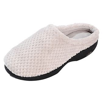 Roxoni Women’s Closed-Toe Memory Foam House Slippers