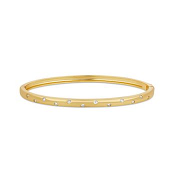 SHYMI Inlay Stone Bangle — 18K Gold-Filled, CZ