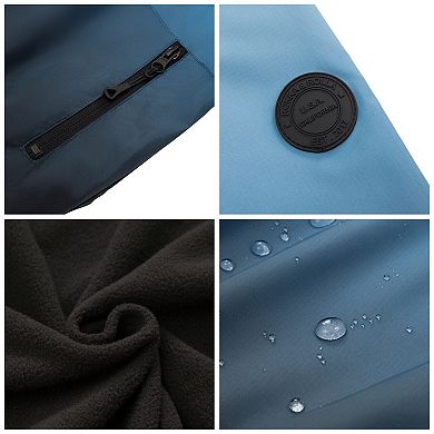 Boys' Lightweight Fleece-Lined Windbreaker