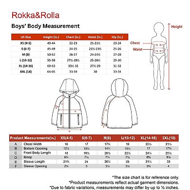 Boys' Lightweight Fleece-Lined Windbreaker