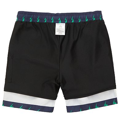Boys' 4-18 Swim Trunks with Compression Liner UPF 50+