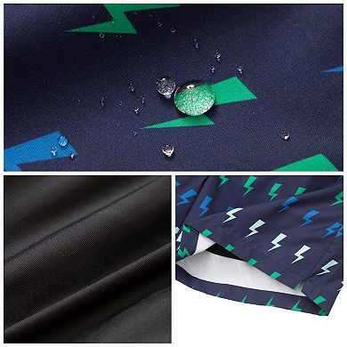 Boys' 4-18 Swim Trunks with Compression Liner UPF 50+