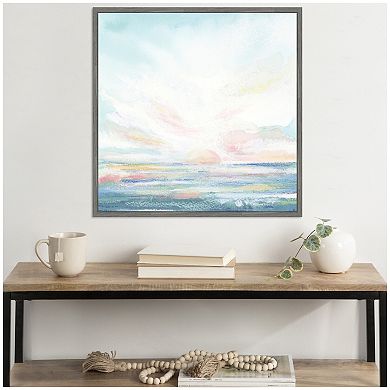 Sylvie Heavenly Framed Canvas by Julie Maida