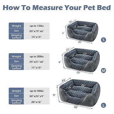 Warming Calming Dog Bed Medium Anti-Slip Durable Pet Mat