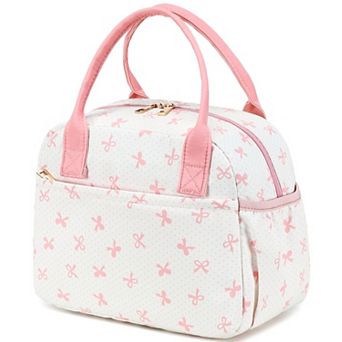 Women Insulated Lunch Tote Leakproof Quilted Cooler Work School