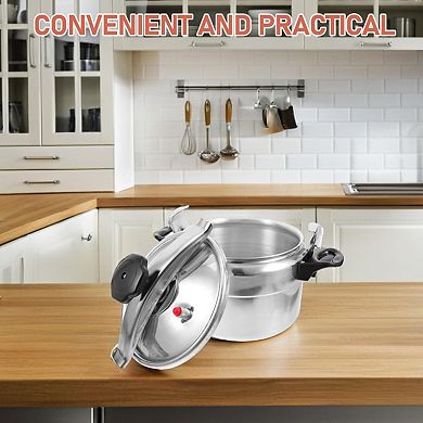 7L Stainless Steel Gas Canner Safety Pot Household
