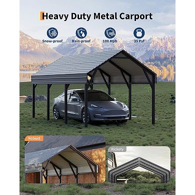 ANIXOL Metal Carport Shelter