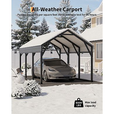 ANIXOL Metal Carport Shelter