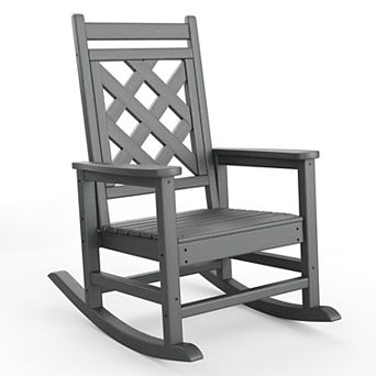ANIXOL Adirondack HDPE Rocking Chair