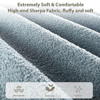 Bed Frame with Velvet Upholstered Headboard, Cute Low Profile Platform Bed for Girls and Boys