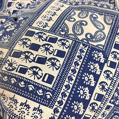 Artyska Women’s Printed Wide-Leg Ankle Cropped Palazzo Pants