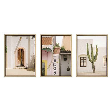 Sylvie Cabo San Lucas Mexico Framed Canvas Art Set by Crystal Lynn Collins