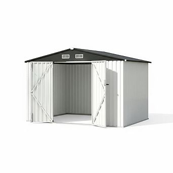 ANIXOL Metal Outdoor Storage Shed