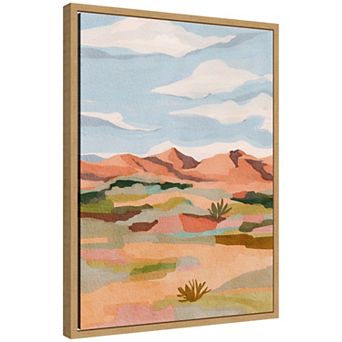 Sylvie Southwestern Dreams l Framed Canvas by Nikita Jariwala