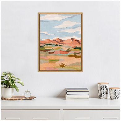 Sylvie Southwestern Dreams l Framed Canvas by Nikita Jariwala