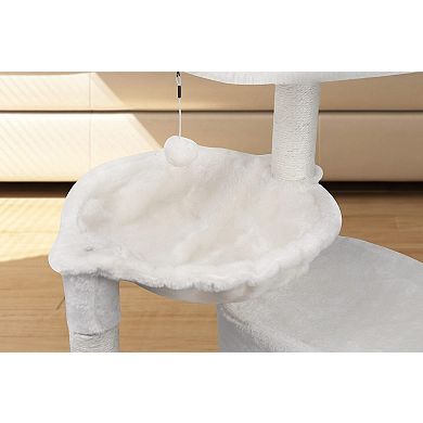 39.4'' Cat Tree Condo Hammock Tower