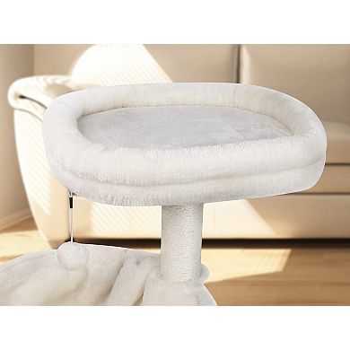 39.4'' Cat Tree Condo Hammock Tower