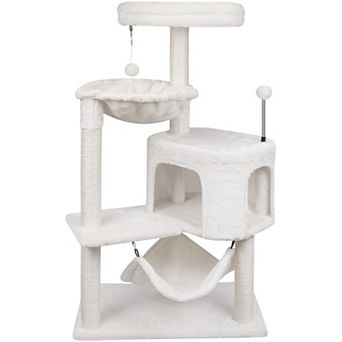 39.4'' Cat Tree Condo Hammock Tower