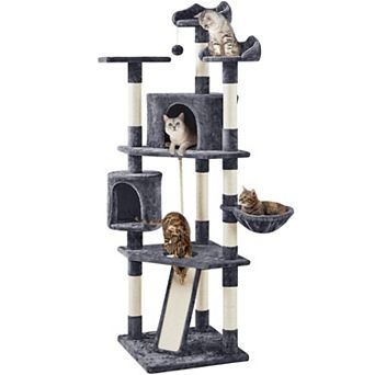 79" Multi-Level Cat Tree Condo Tower Play House
