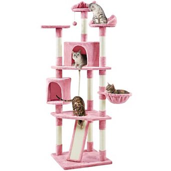 79" Multi-Level Cat Tree Condo Tower Play House